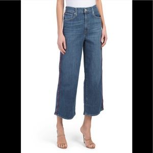 New Levi’s Mile High Cropped Wide Leg Jeans